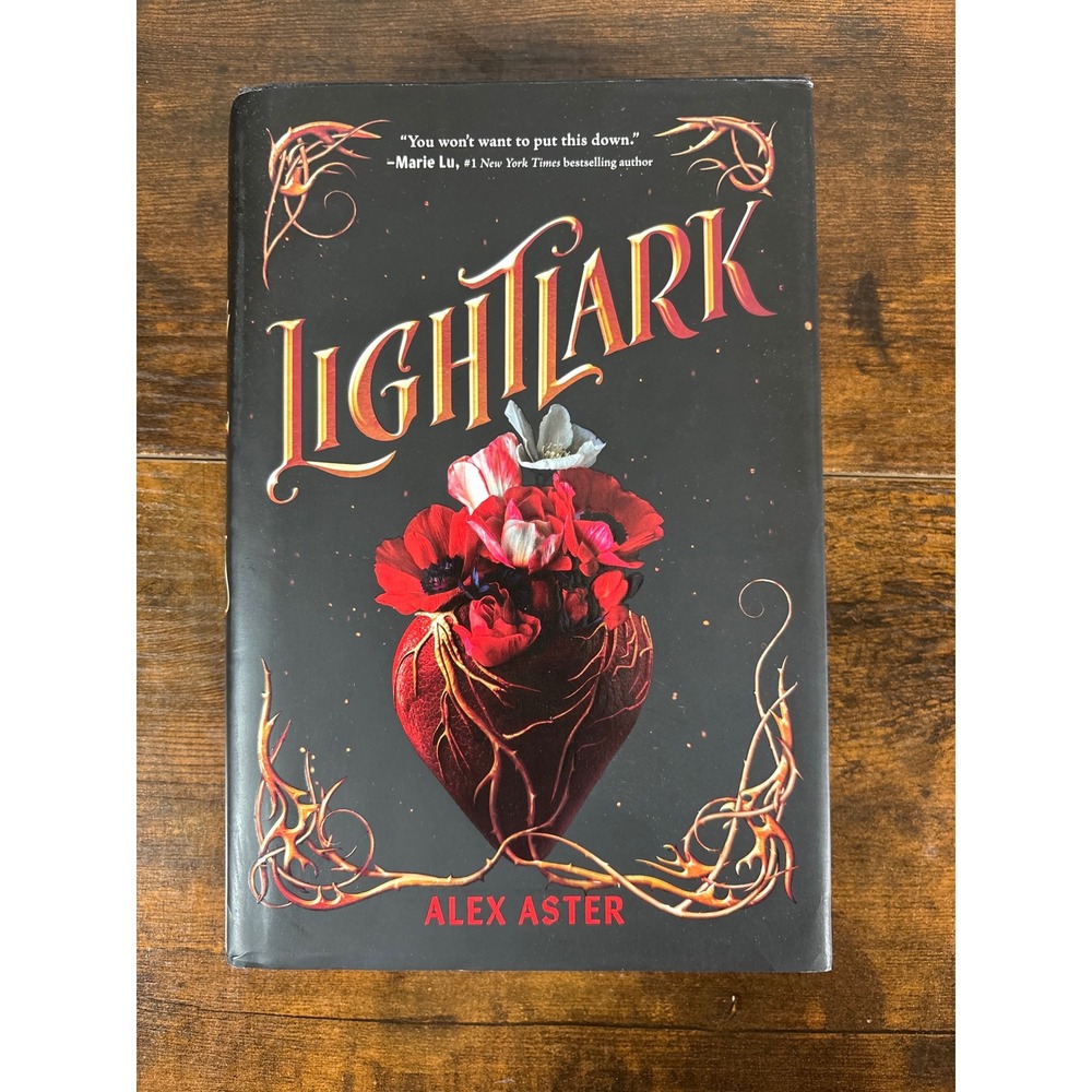 Lightlark by Alex Aster Hardcover First Edition YA Fantasy Novel 2022 Amulet